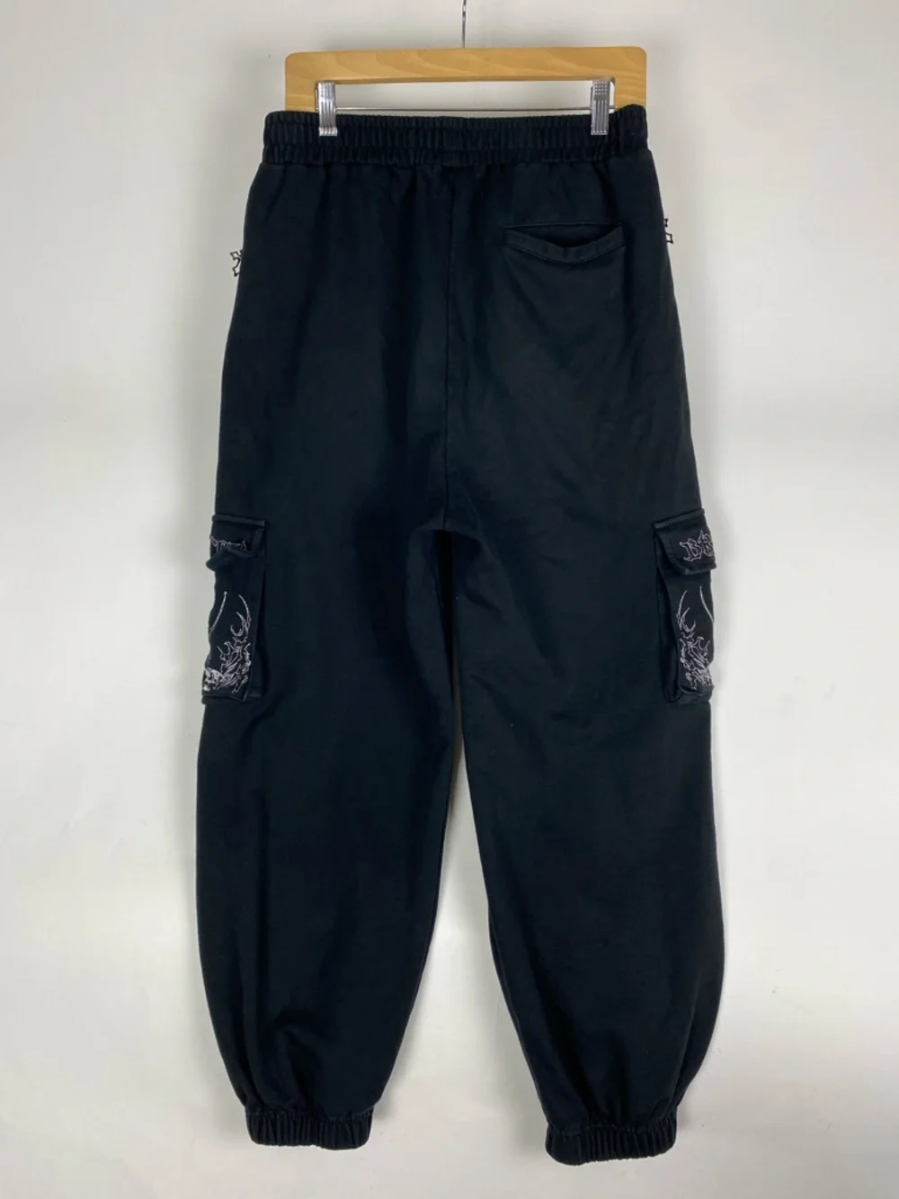 Breathe Divinity Cargo Sweat Pants Black Men’s Size Large - Picture 6 of 11